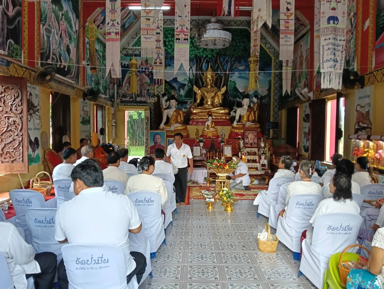ร่วมกิจกรรมทำบุญส่งเสริมพระพุทธศาสนา เนื่องในเทศกาลเข้าพรรษา (ธรรมะสัญจร 2569) ณ วัดป่ามื่น หมู่ 9